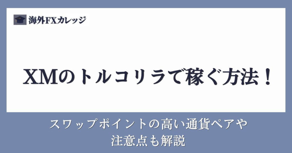 XMのトルコリラで稼ぐ方法！スワップポイントの高い通貨ペアや注意点も解説